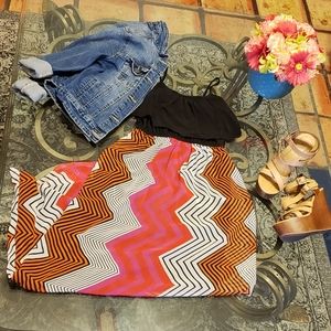 Multi pattern Maxi Summer Dress